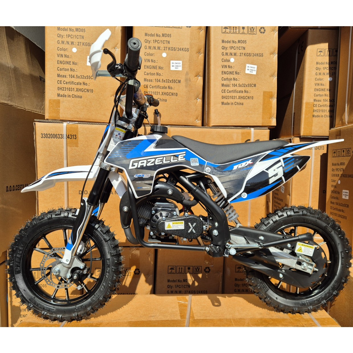MINI KROS GAZZELE 50cc 10 col VSA OPREMA - NAJNOVEJŠI