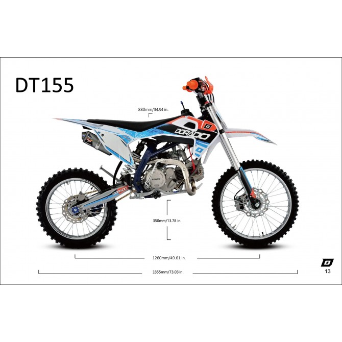 PITBIKE DORADO DT155 19/16 PITBIKE DORADO DT155 19/16