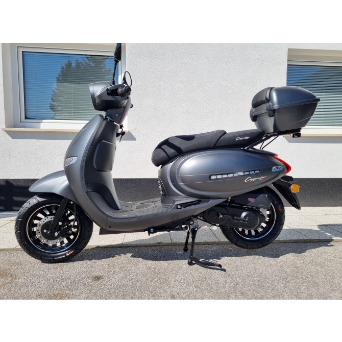 Skuter 49ccm3 ali 125cc3 CAPPUCINO MATT BLACK 