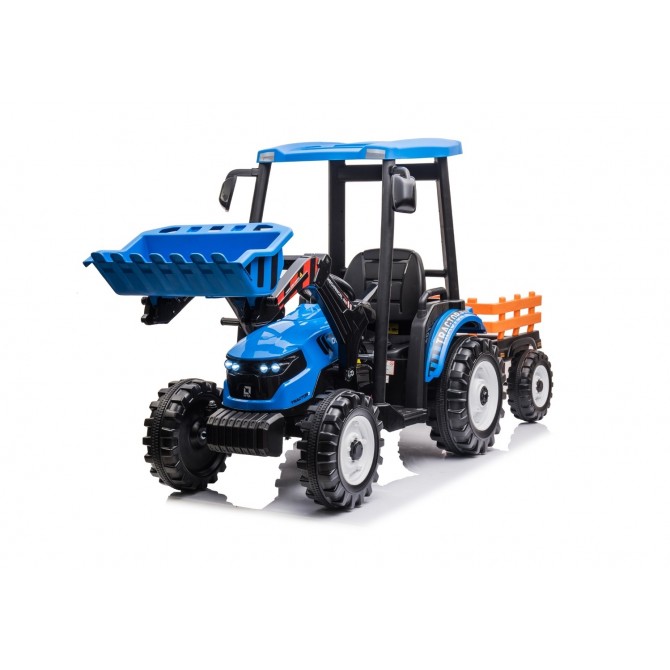 Električni otroški traktor s prikolico 2x120W 12V/10Ah Električni otroški traktor s prikolico 2x120W 12V/10Ah