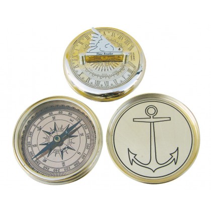 Kompas s sončno uro